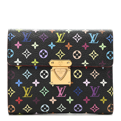 Louis Vuitton Monogram Multicolor Koala Wallet Black 1 of 10