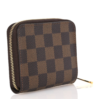 Louis Vuitton Damier Ebene Zippy Coin Purse 3 of 7