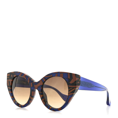 Fendi Cat Eye Fanny Sunglasses FF 0105/S Blue Multicolor 1 of 7