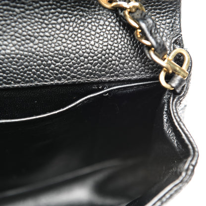 Chanel Caviar Quilted East West Flap Black 8 of 8