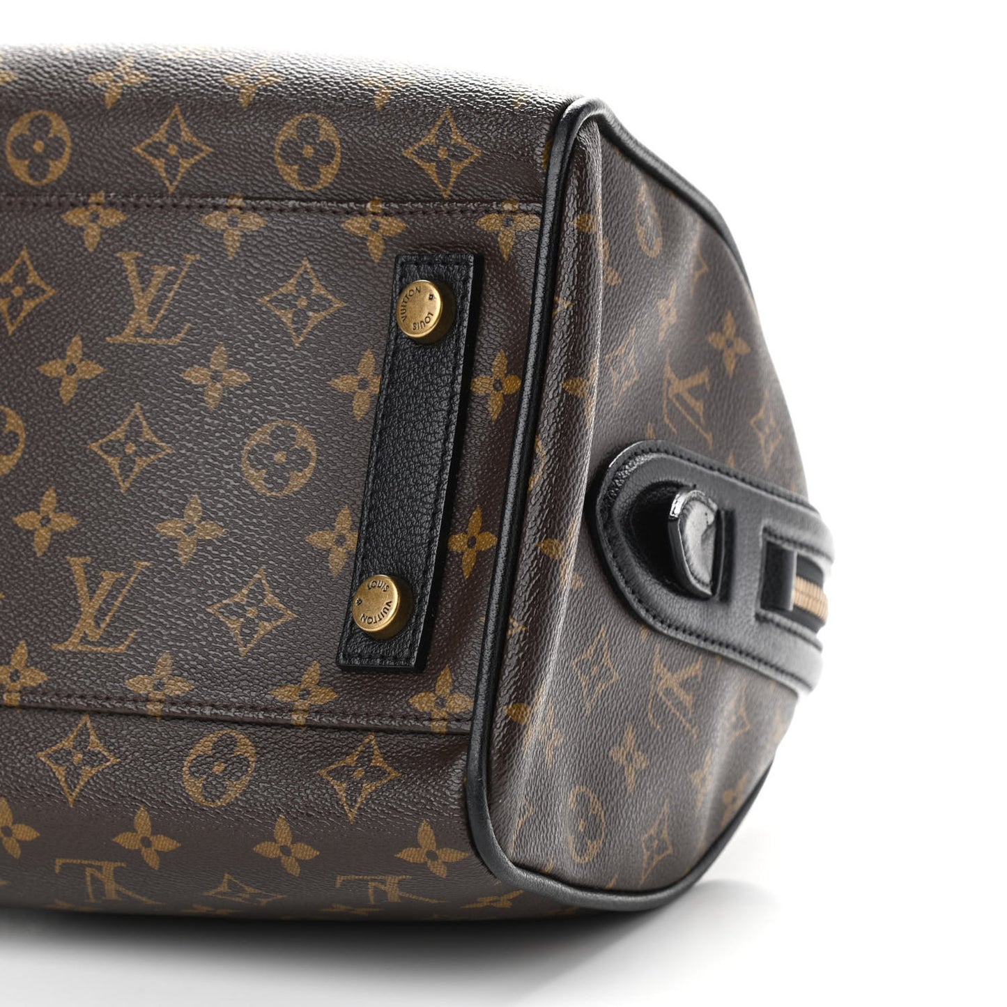 Monogram Golden Arrow Speedy Black