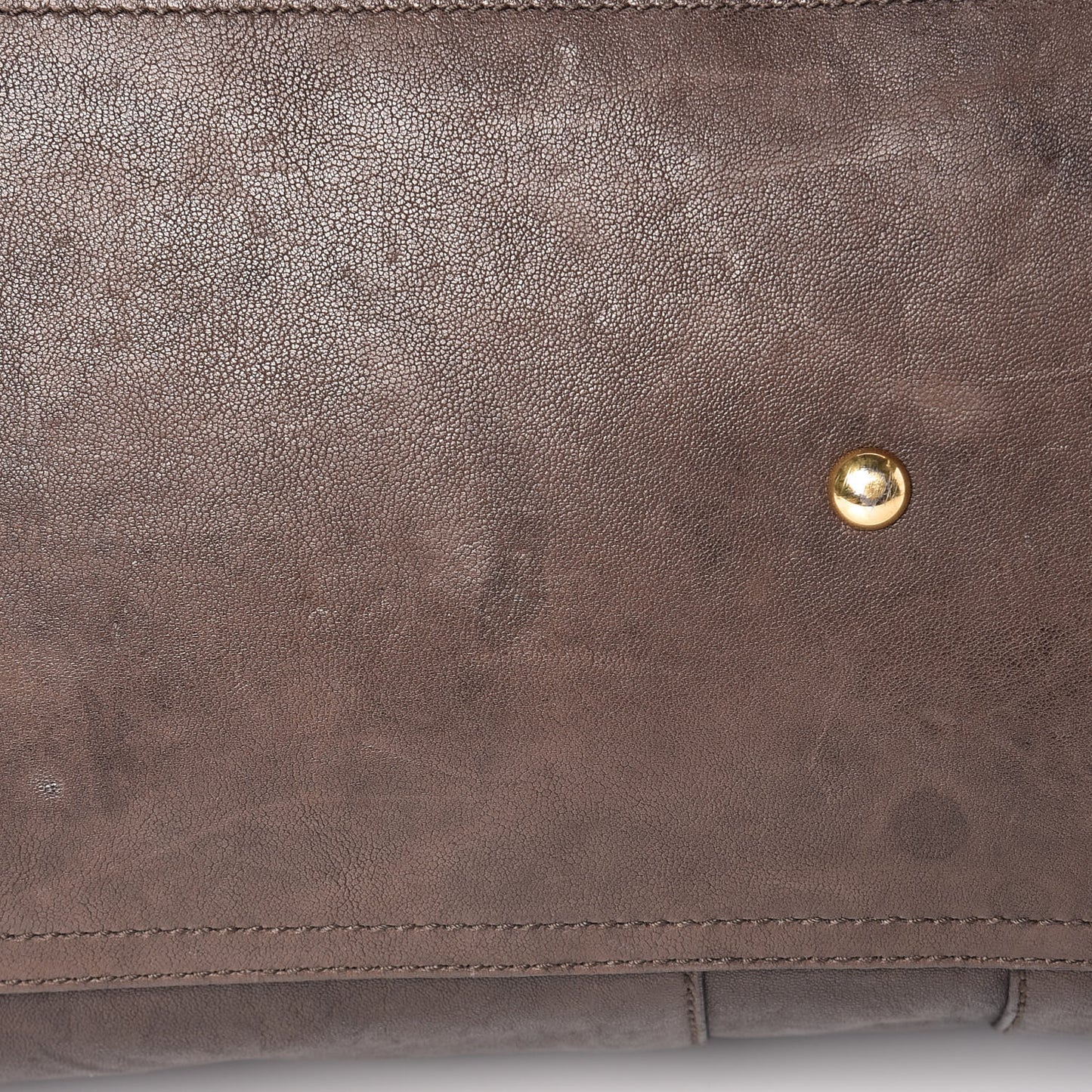 Sheepskin Large Cabas ChYc Dark Brown