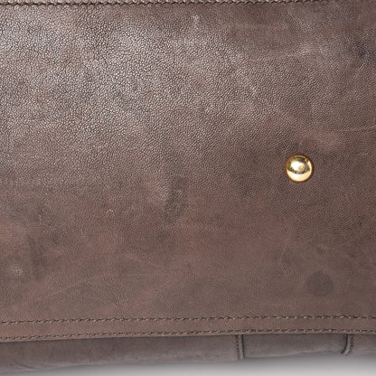 Saint Laurent Sheepskin Large Cabas ChYc Dark Brown 15 of 16