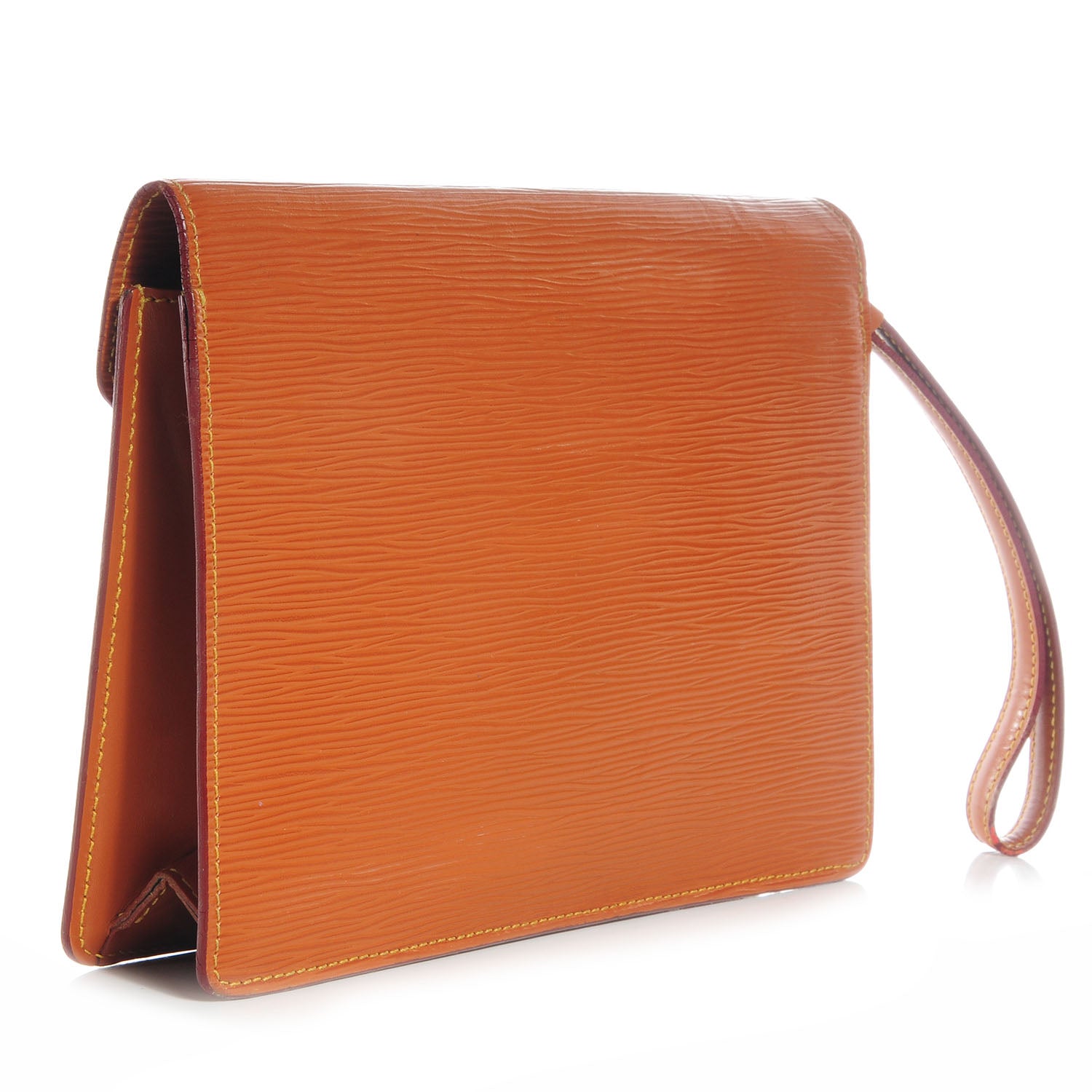 Louis Vuitton Epi Pochette Sellier Dragonne Cipango 3 of 7