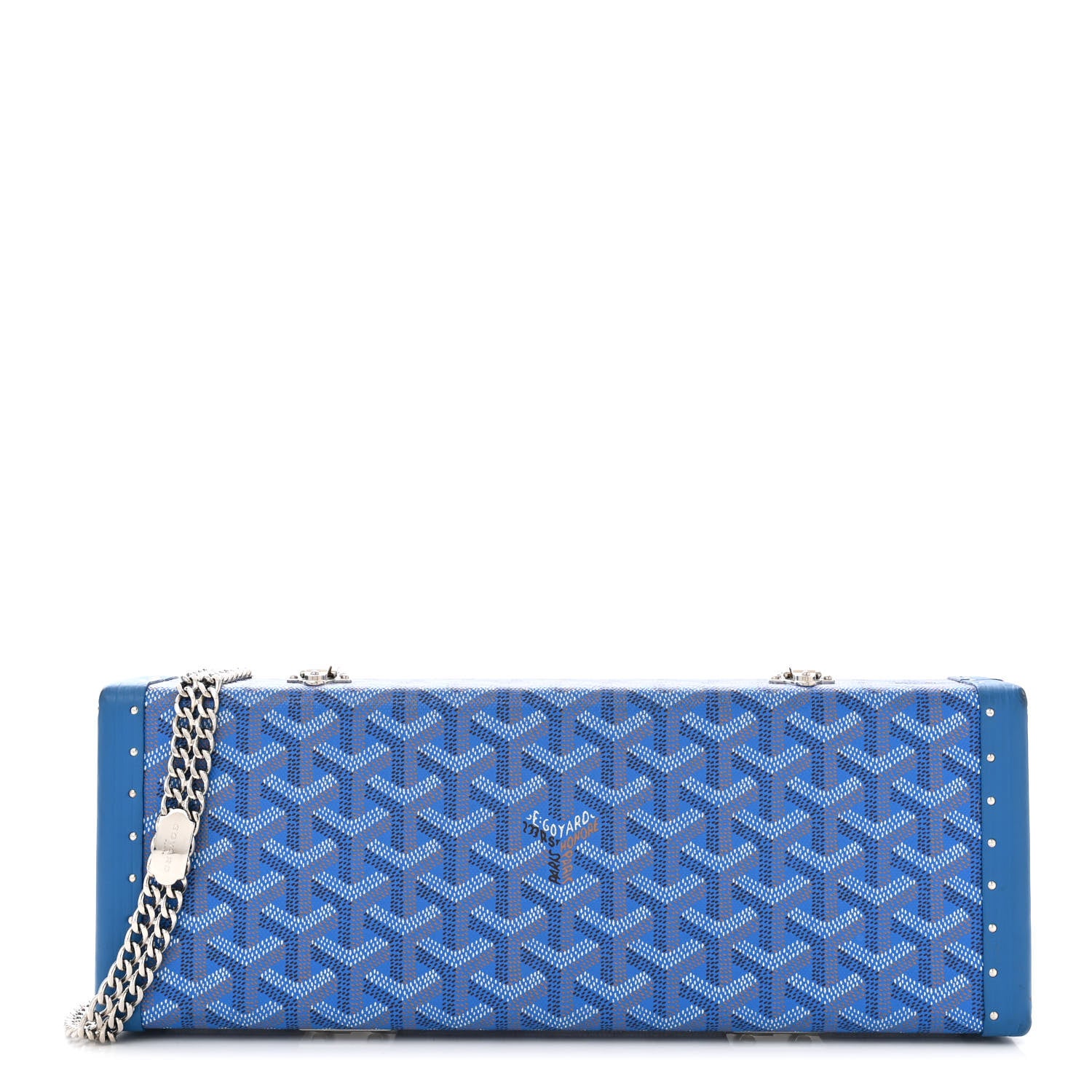 Goyard Goyardine Saint Honore Clutch Sky Blue 1 of 12