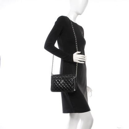 Chanel Aged Calfskin Quilted Working Vibe Camera Case Black 2 of 8