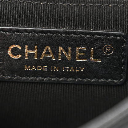 Chanel Calfskin Caviar Quilted Small Flap Black 6 of 12
