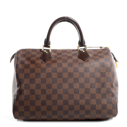 Louis Vuitton Damier Ebene Speedy 30 1 of 7