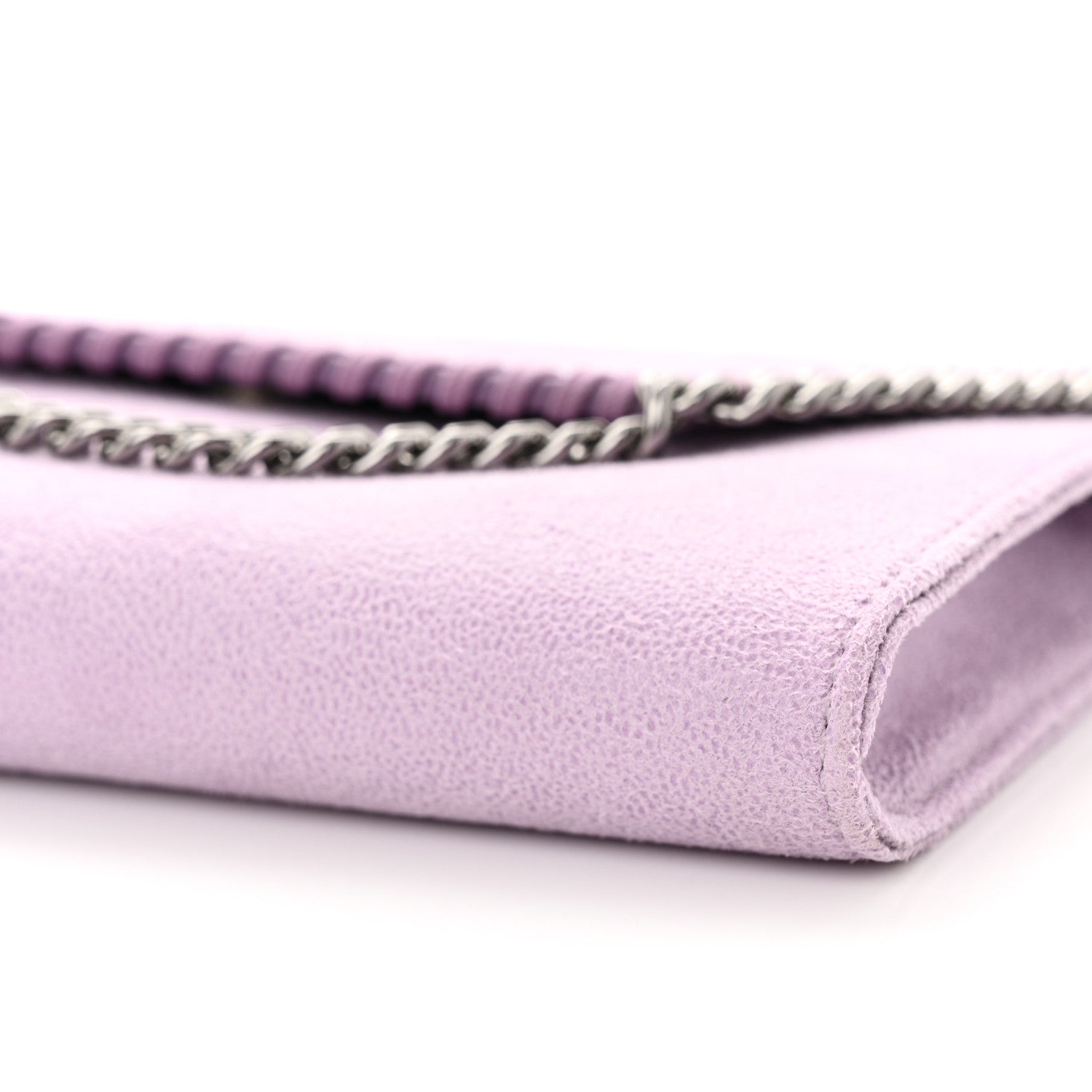 Stella McCartney Shaggy Deer Mini Falabella Crossbody Bag Lilac 10 of 10
