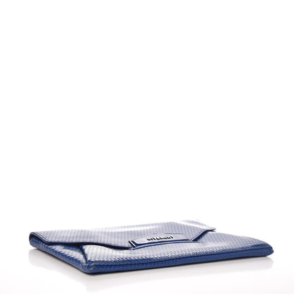 Givenchy Calfskin Dot Embossed Antigona Envelope Clutch Blue 4 of 7