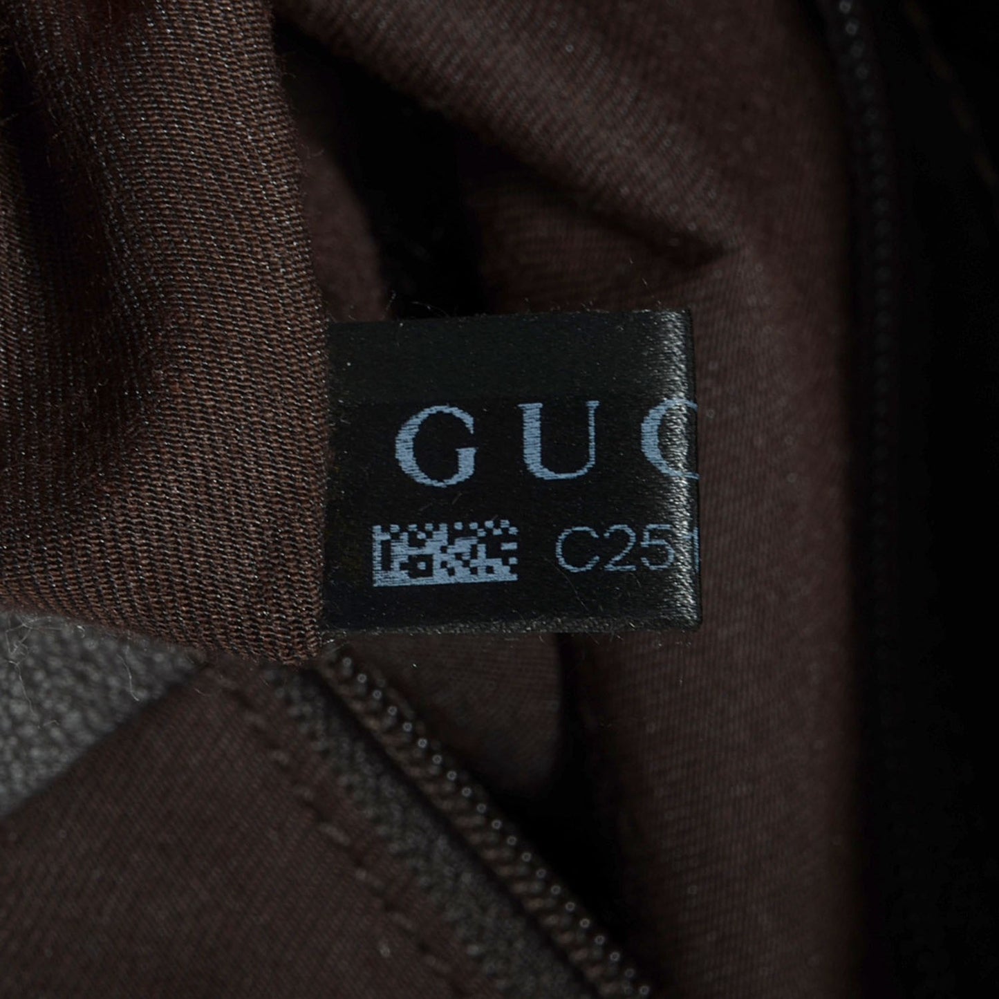 Monogram D Gold Tote Dark Brown