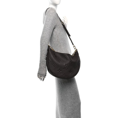 Louis Vuitton Empreinte Monogram Giant Loop Hobo Chocolate 2 of 10