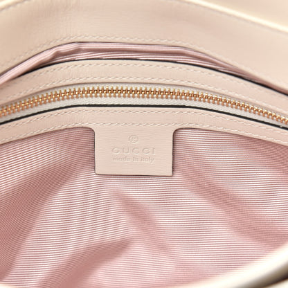Gucci Calfskin Medium Arli Flap Shoulder Bag White 6 of 9