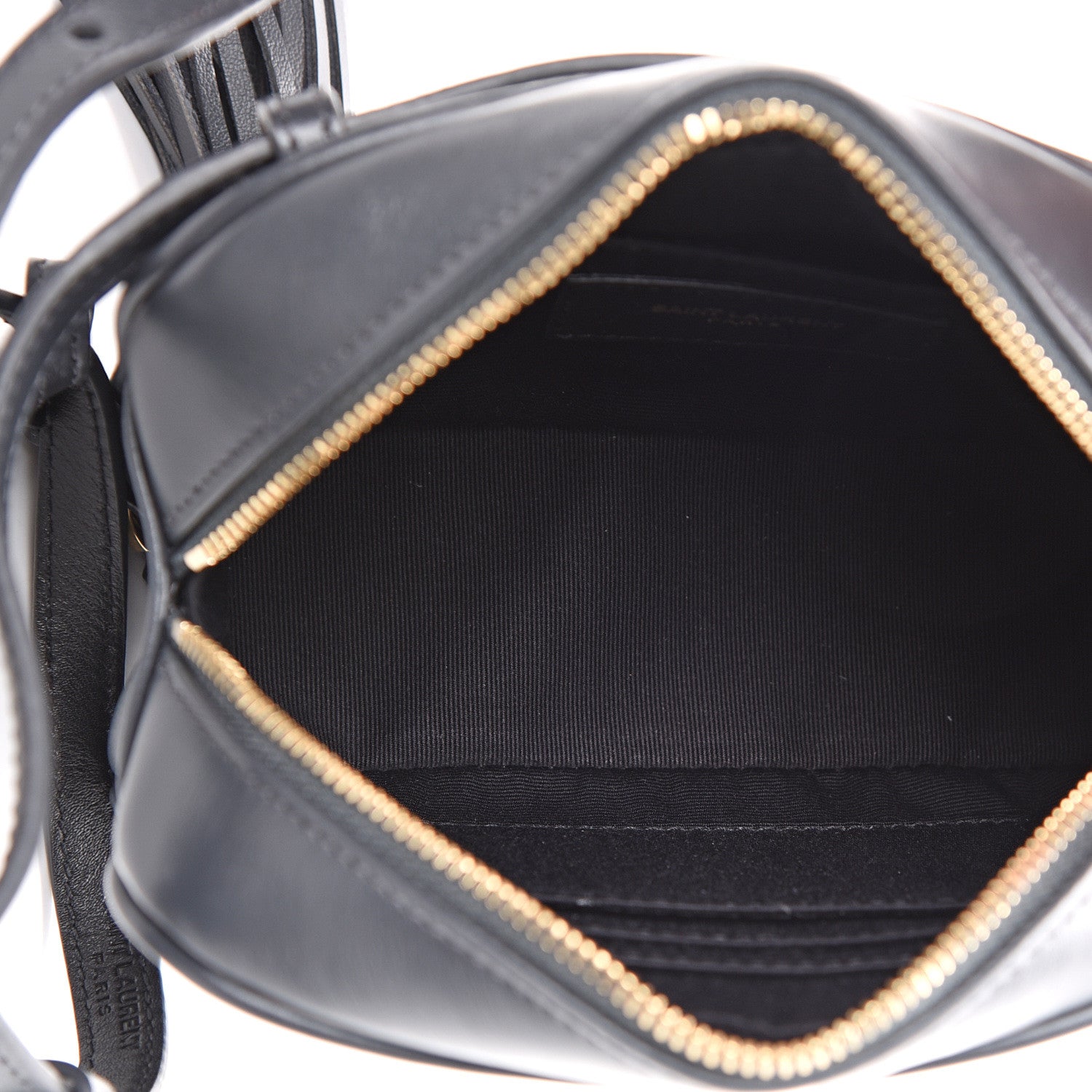 Saint Laurent Calfskin Matelasse Monogram Lou Belt Bag Smog 4 of 10