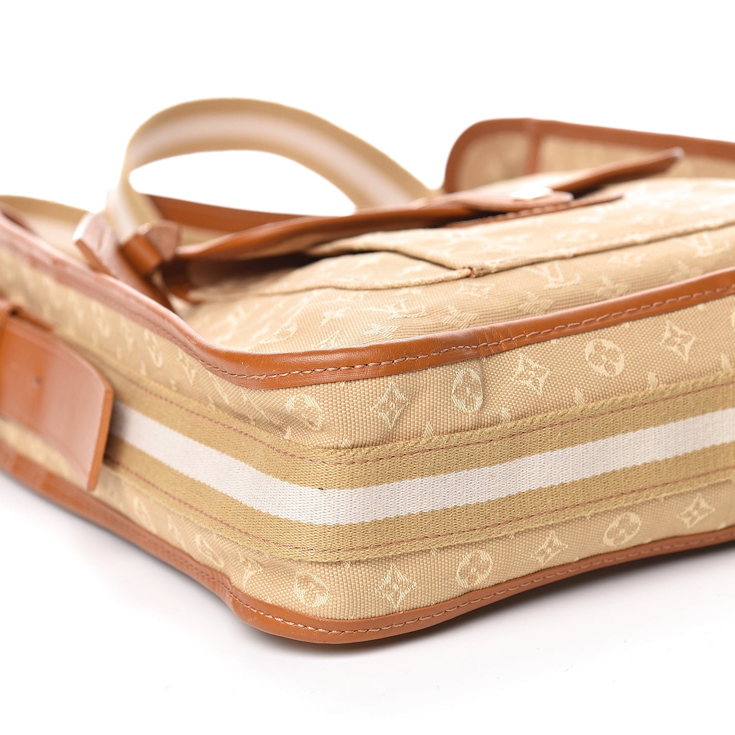 Mini Monogram Besace Mary Kate Beige