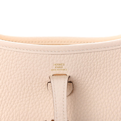 Hermes Taurillon Clemence Amazone Evelyne TPM Nata Craie 6 of 9