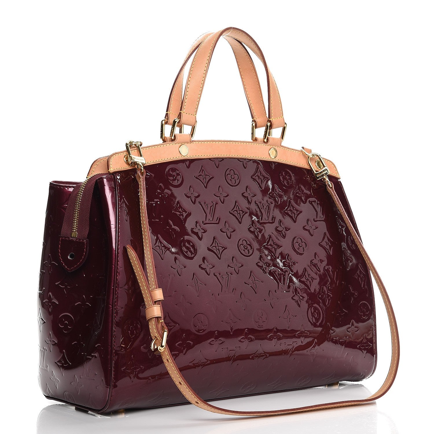 Louis Vuitton Vernis Brea GM Rouge Fauviste 4 of 9