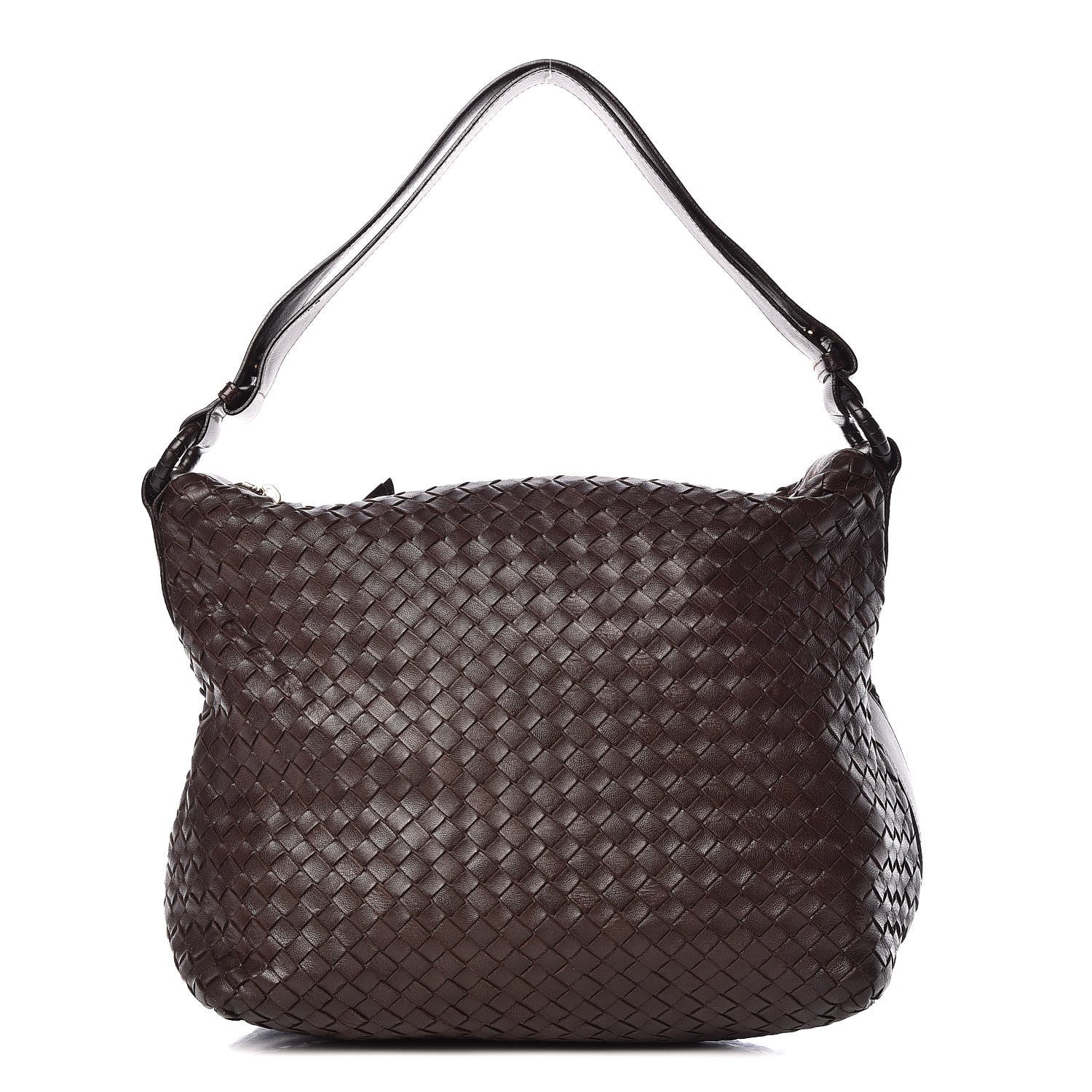 Bottega Veneta Nappa Intrecciato Hobo Ebano 1 of 11