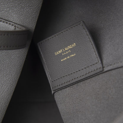 Saint Laurent Calfskin Large Shopping Tote Fog 7 of 11