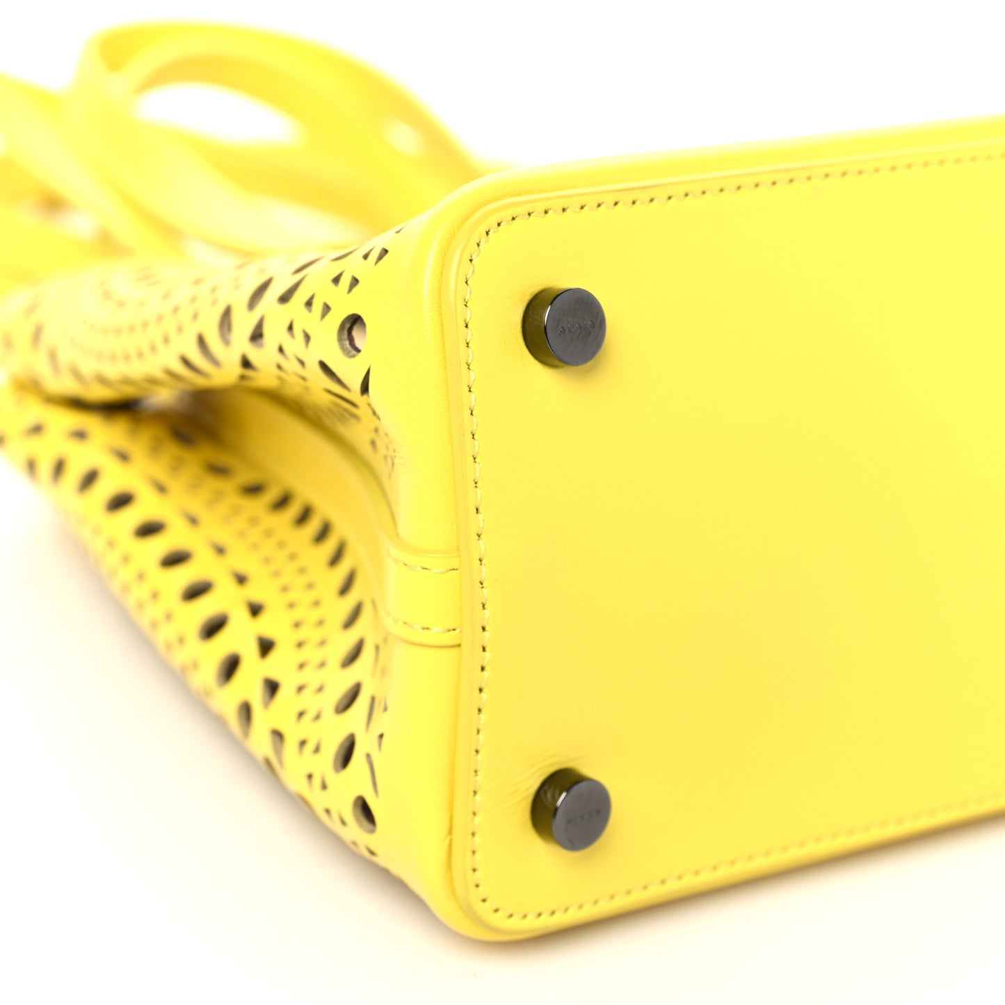 Calfskin Vienne Mina 20 Bag Citron