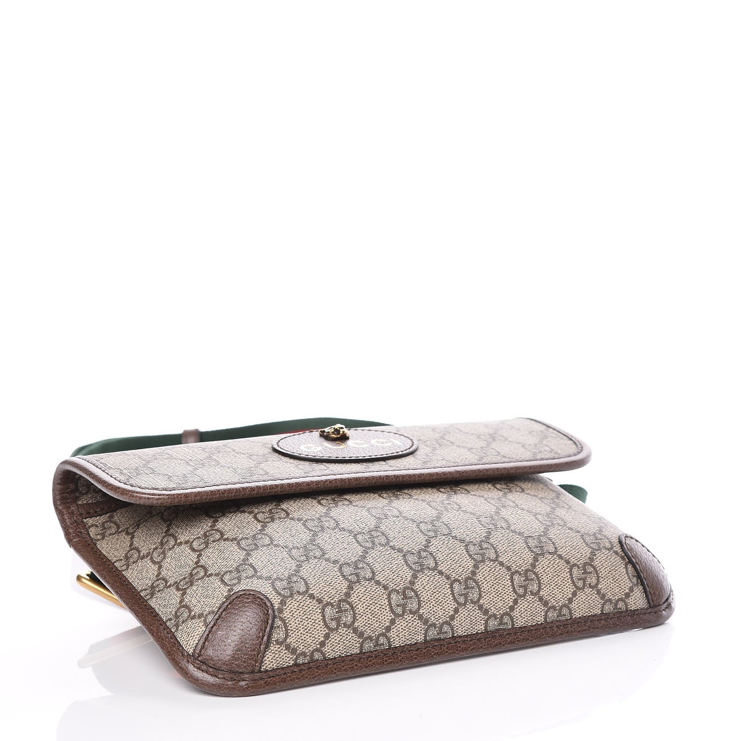 Gucci GG Supreme Monogram Neo Vintage Web Belt Bag Brown 4 of 9