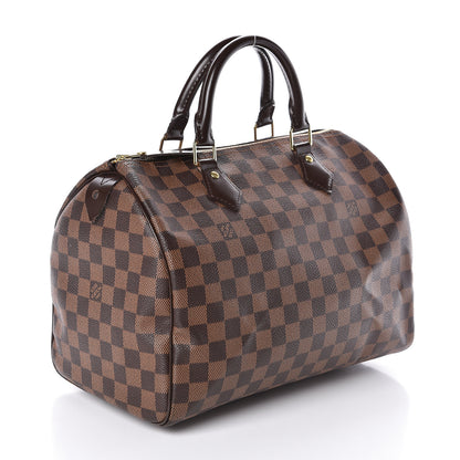 Louis Vuitton Damier Ebene Speedy 30 3 of 11