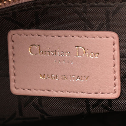 Christian Dior Lambskin Cannage Small My ABC Dior Lady Dior Blush 6 of 10