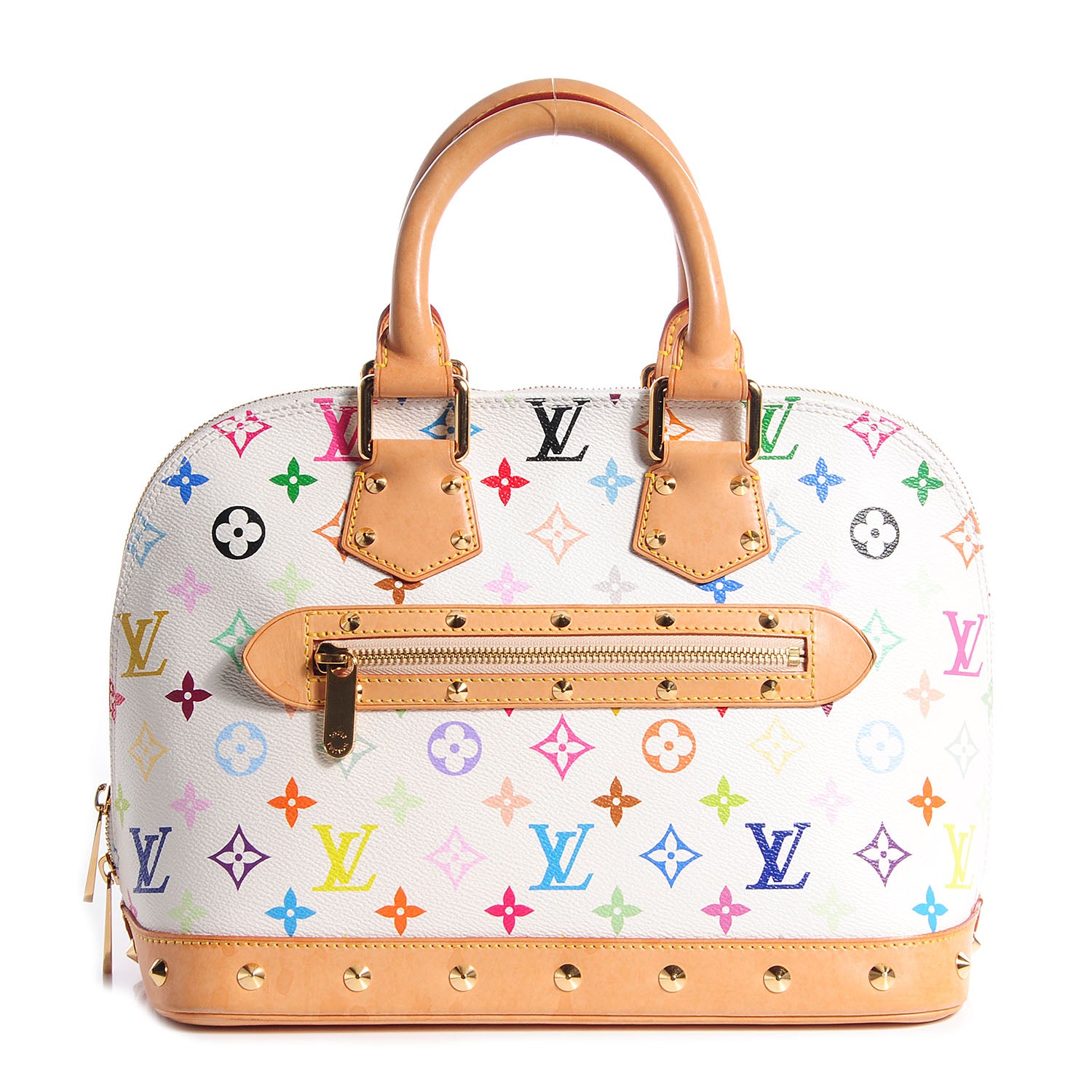 Louis Vuitton Monogram Multicolor Alma White 1 of 7