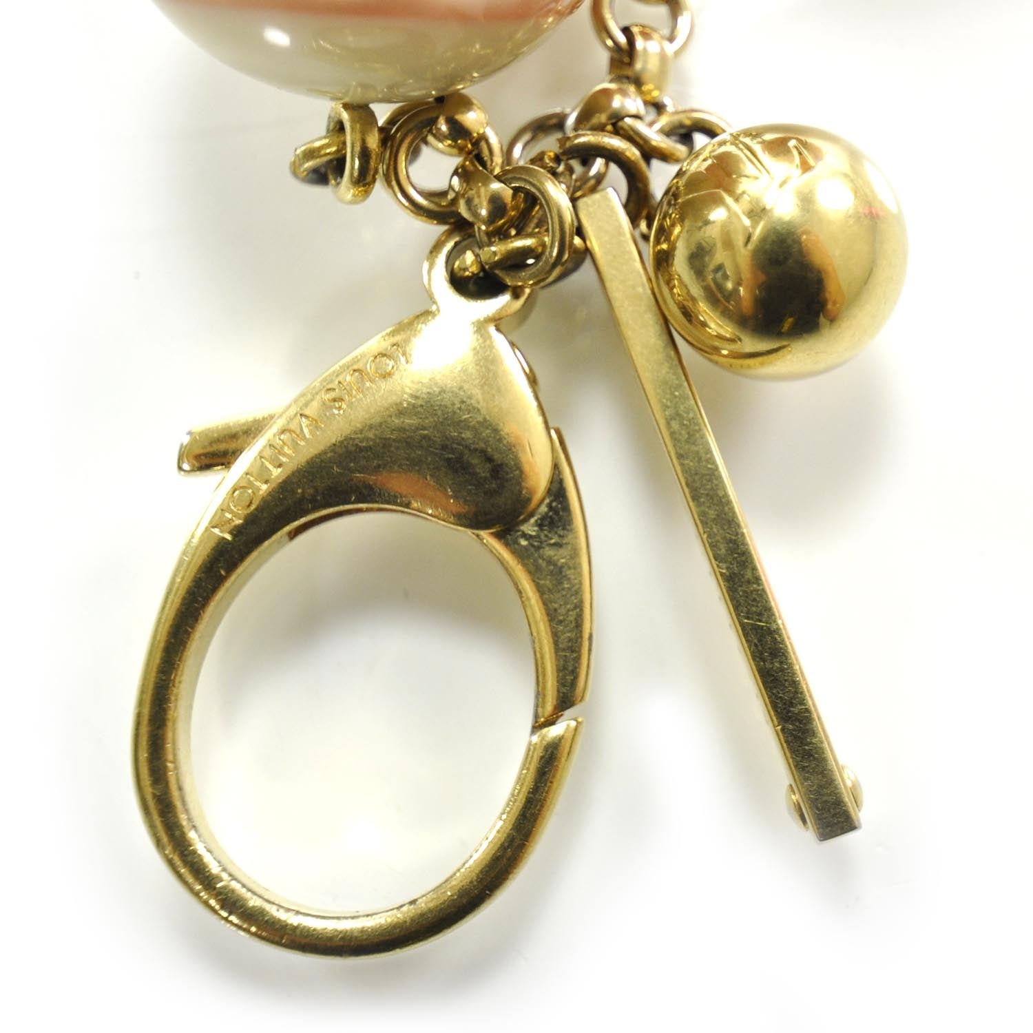 Louis Vuitton Mini Lin Bag Charm 3 of 5