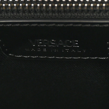 Versace Raffia Studded La Medusa Tote Beige 6 of 11
