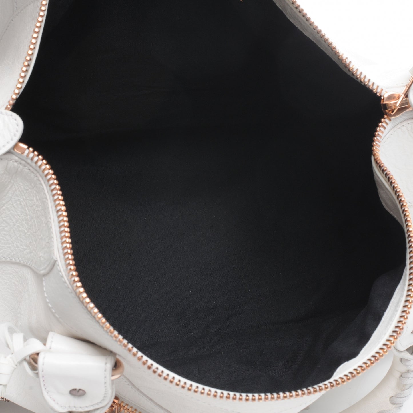 Agneau Giant 21 Rose Gold Hardware Work White Light
