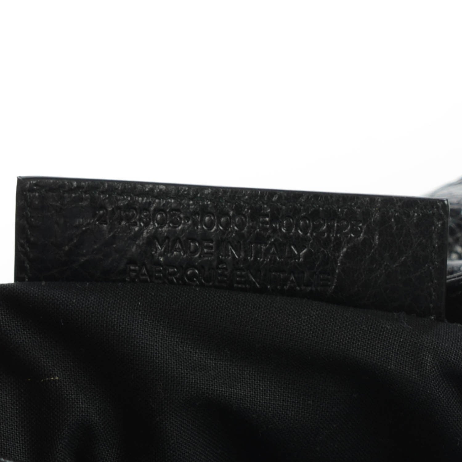 Balenciaga Agneau Classic Hardware Hip Black 10 of 12