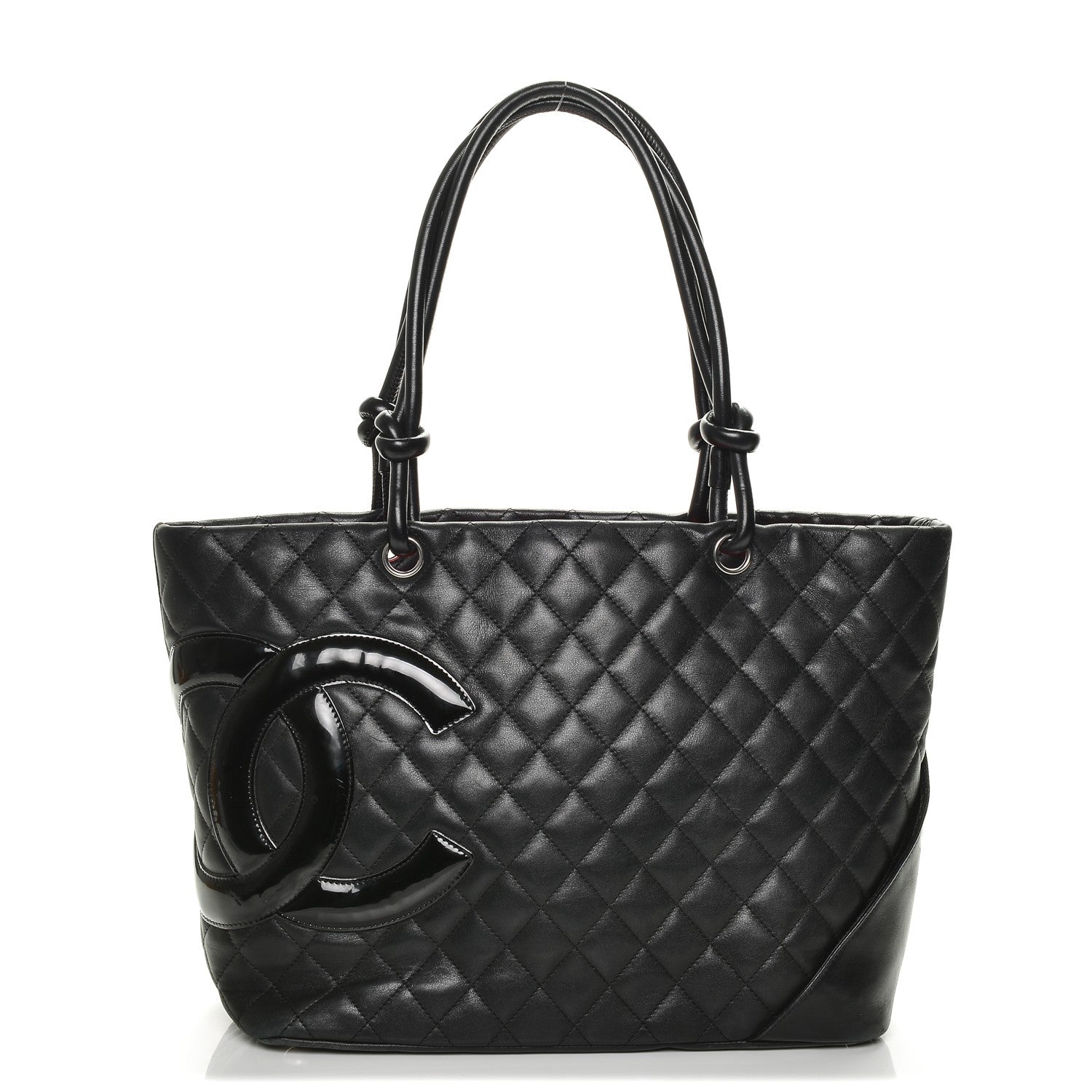 Chanel Calfskin Quilted Large Cambon Tote Black 1 of 7