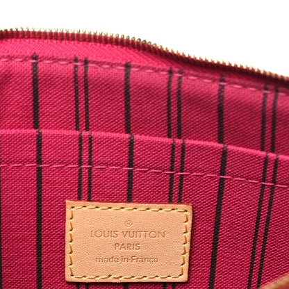 Louis Vuitton Monogram Neverfull MM GM Pochette Pivoine 6 of 7