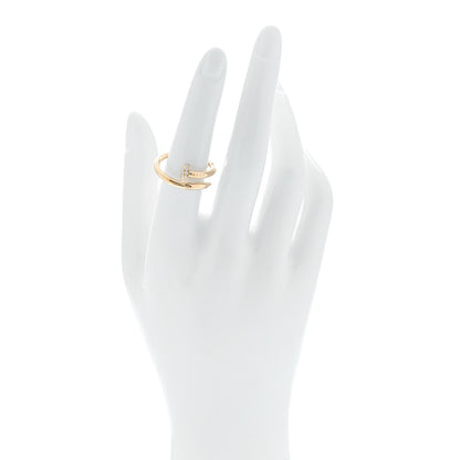 Cartier 18K Yellow Gold Diamond Juste Un Clou Ring 55 7.25 2 of 6