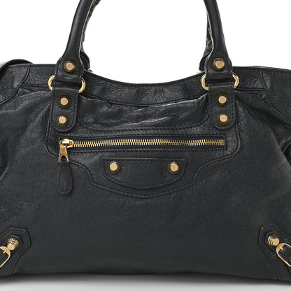 Balenciaga Agneau Giant 12 Gold Hardware City Anthracite 7 of 11