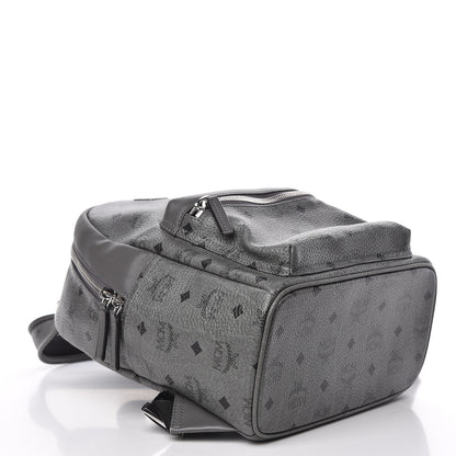MCM Visetos Small Stark Backpack Phantom Grey 4 of 10