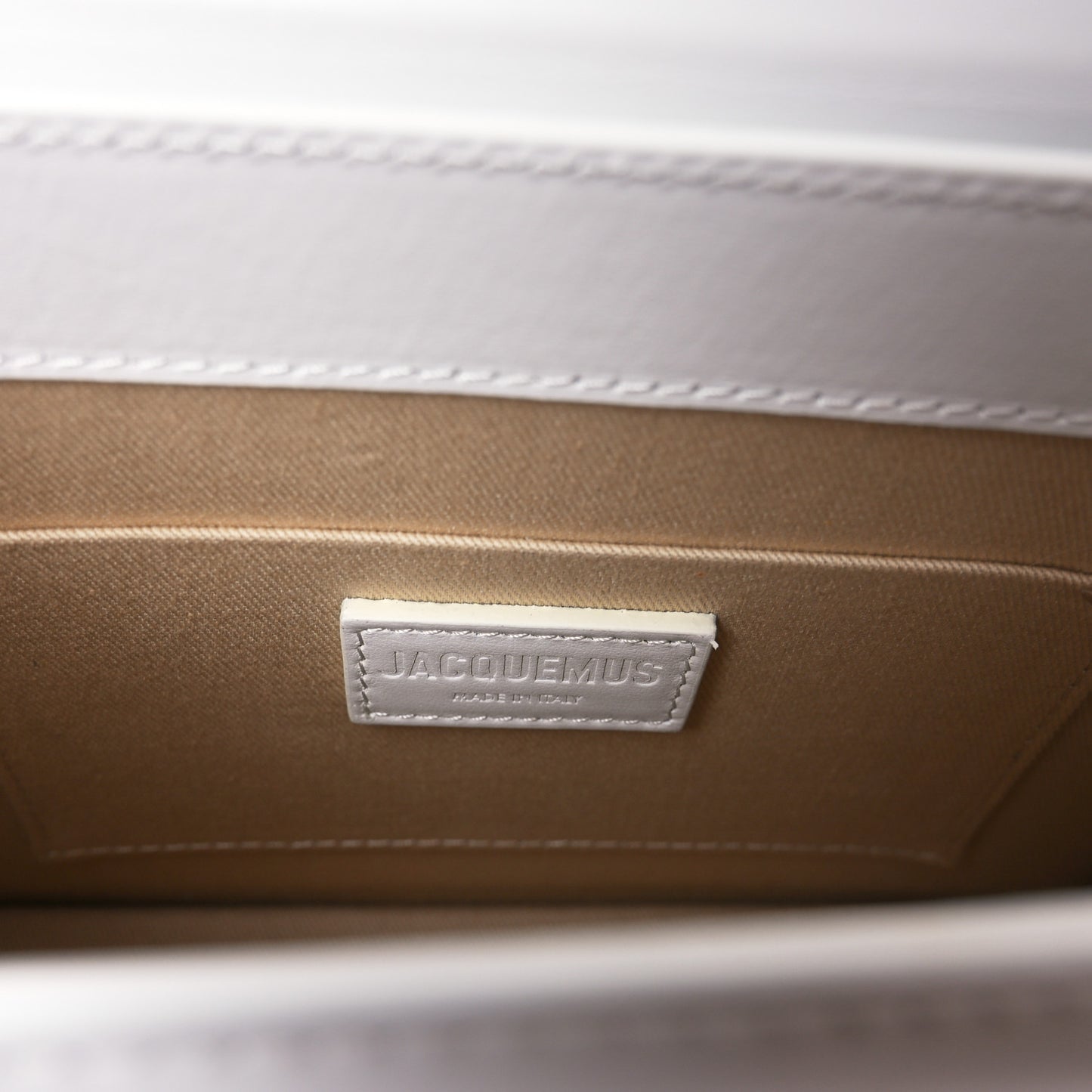 Smooth Calfskin Le Grand Chiquito White