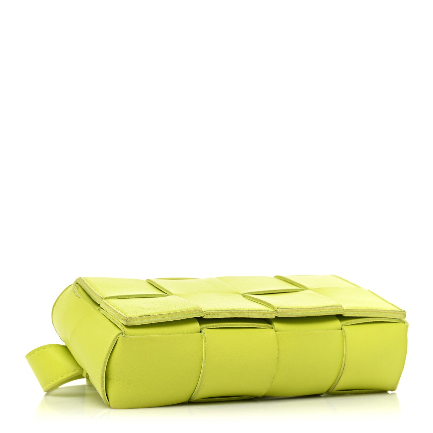 Nappa Maxi Intreccio The Belt Cassette Bag Kiwi