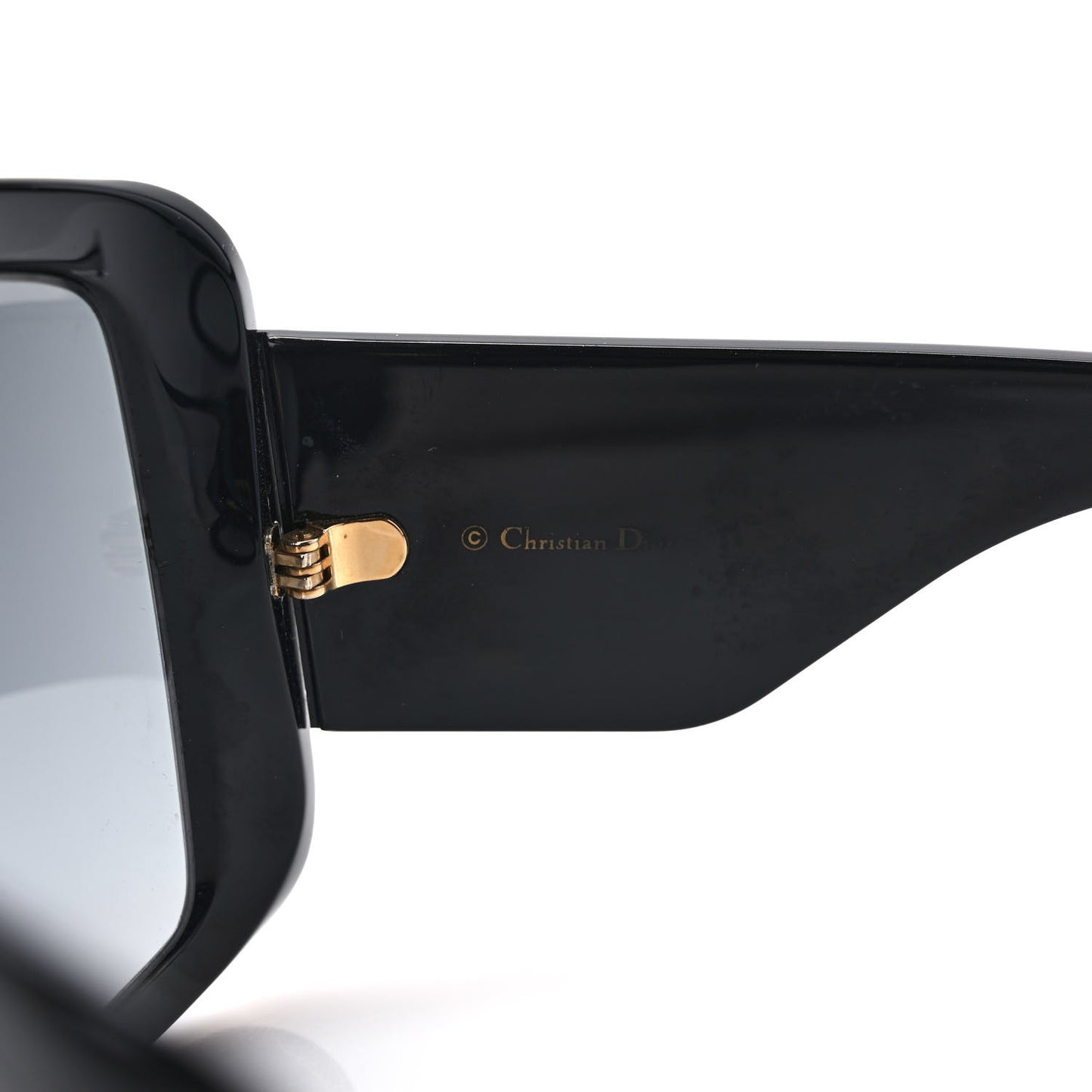 Acetate DiorSo Light 1 Shield Sunglasses Black