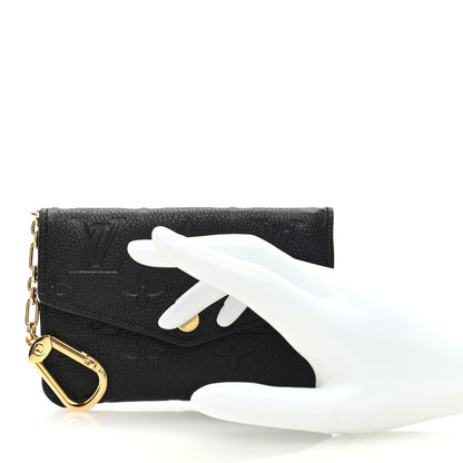 Louis Vuitton Empreinte Key Pouch Black 2 of 6