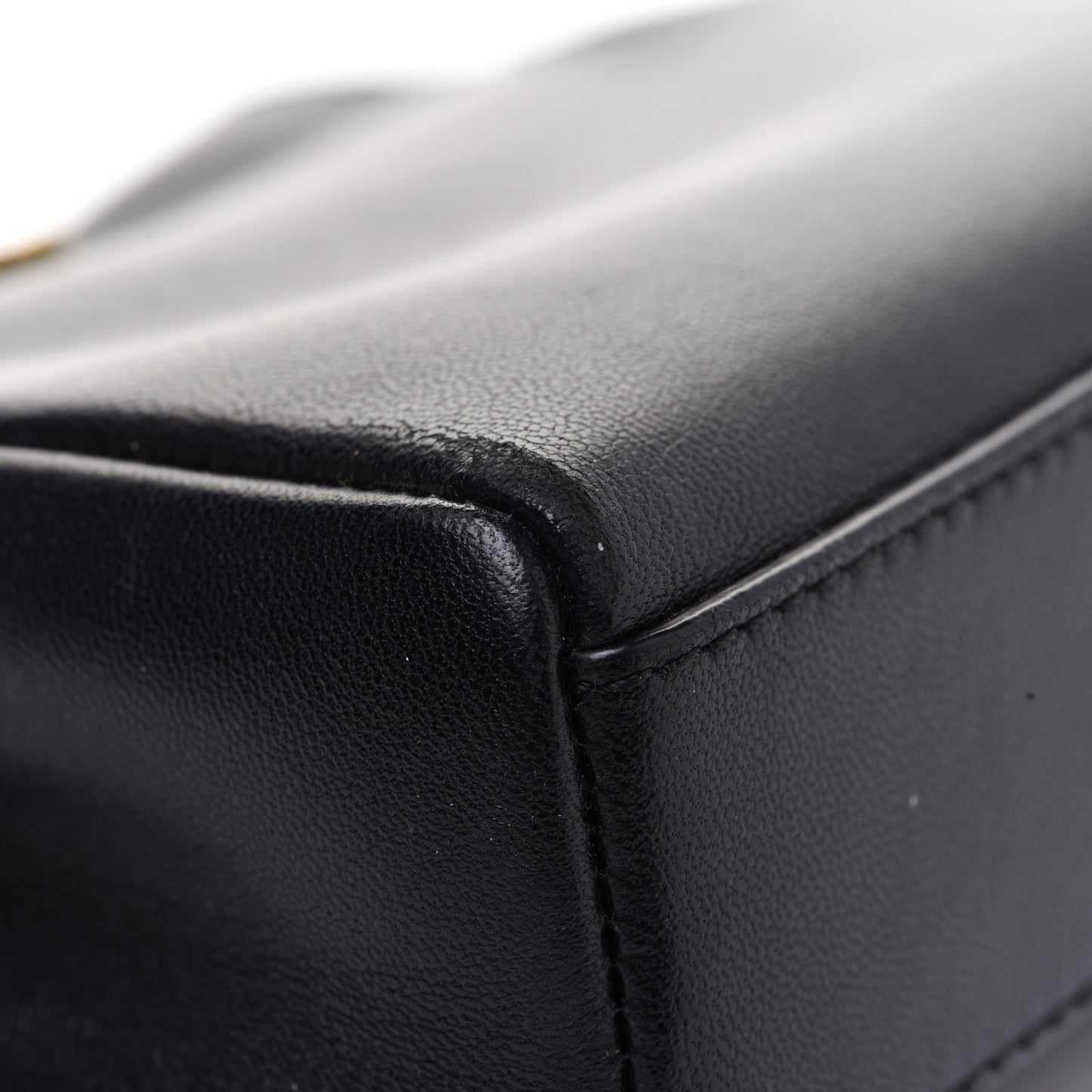 Nappa Micro Peekaboo Iconic Satchel Black