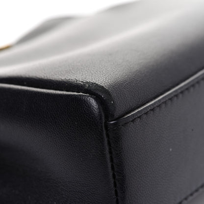 Fendi Nappa Micro Peekaboo Iconic Satchel Black 7 of 15