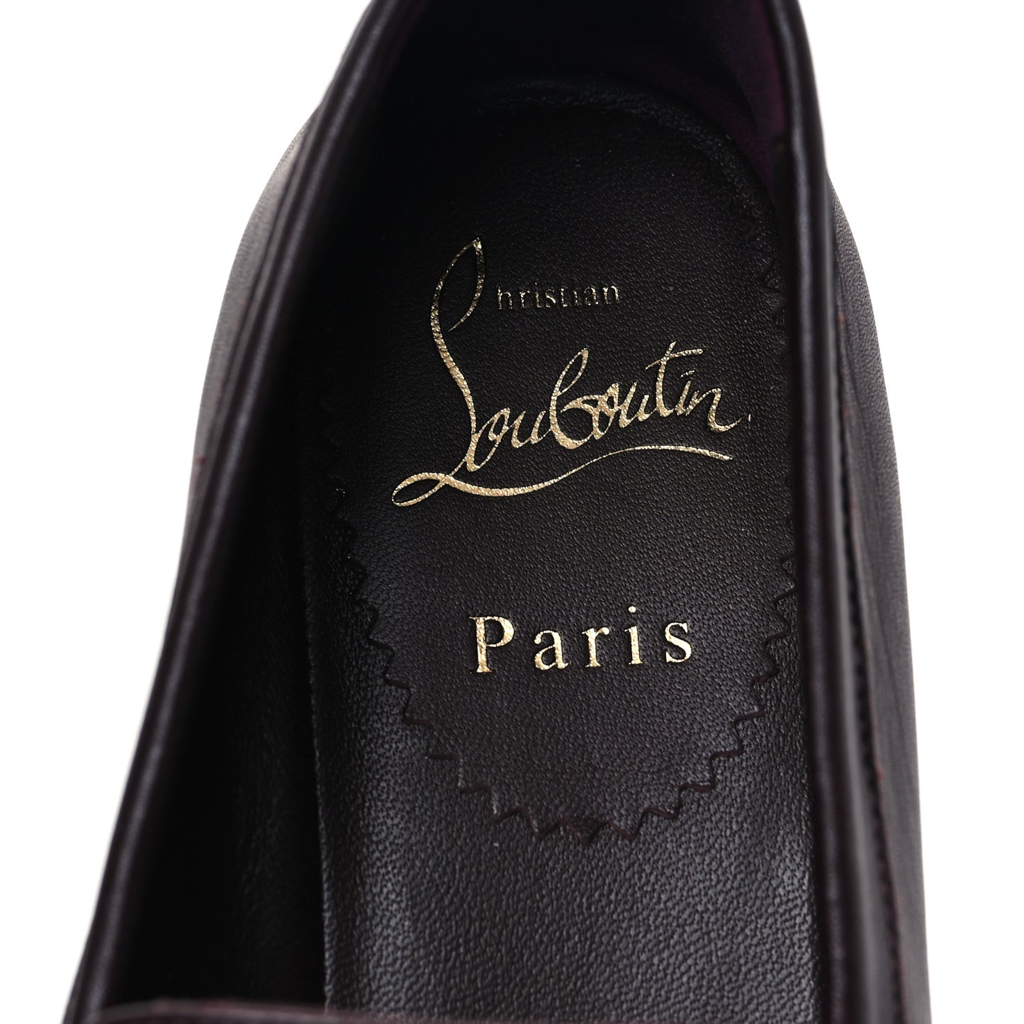 Calf Glove MJ Mock Womens Flat 36 Merlot
