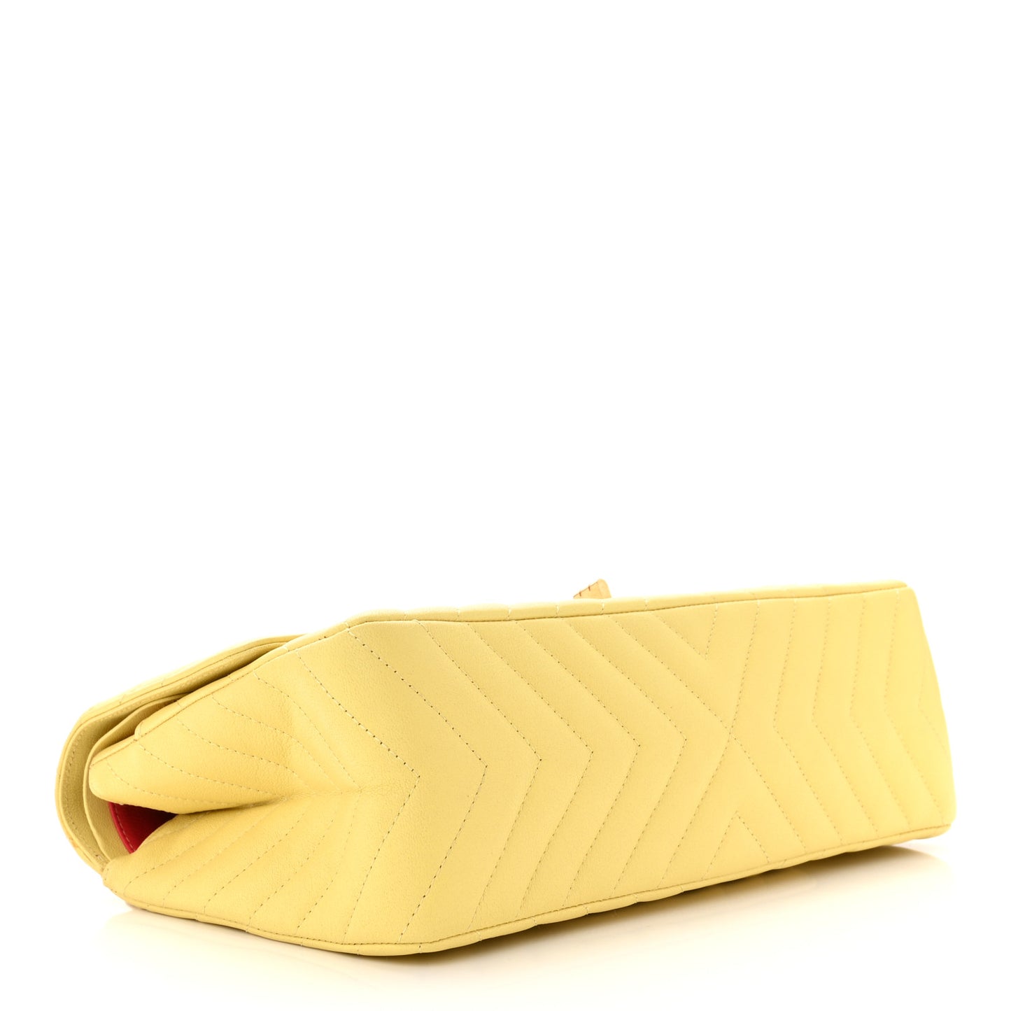 Sheepskin Chevron Quilted 2.55 Reissue 226 Flap Yellow