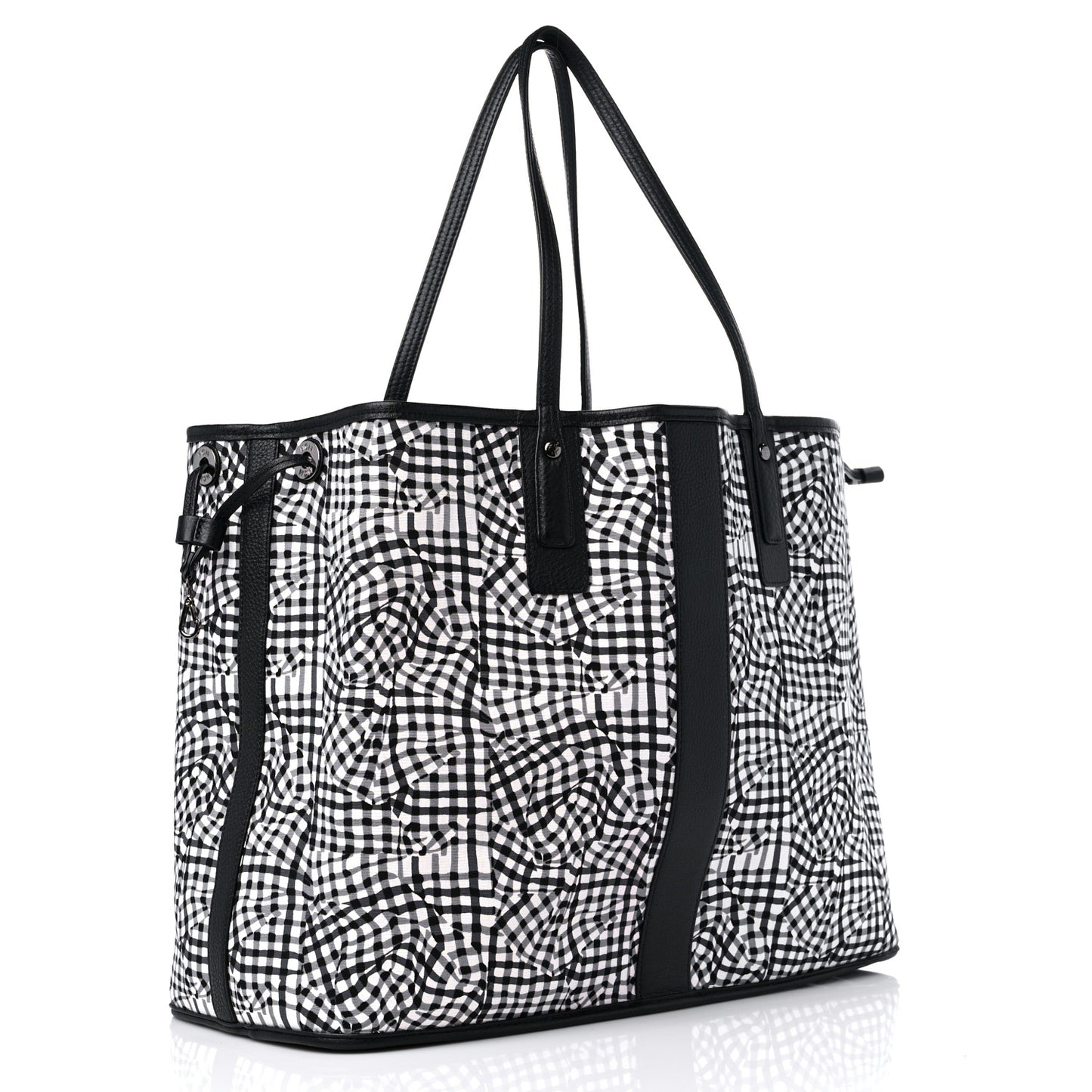 Visetos Large Liz Reversible Shopper Tote Black