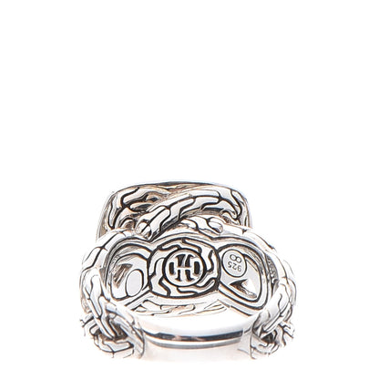 John Hardy Sterling Silver Pink Sapphire Classic Chain Ring 53 6.25 4 of 7
