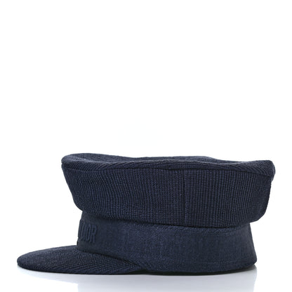 Christian Dior Cotton Baseball Cap 57 Navy 5 of 8