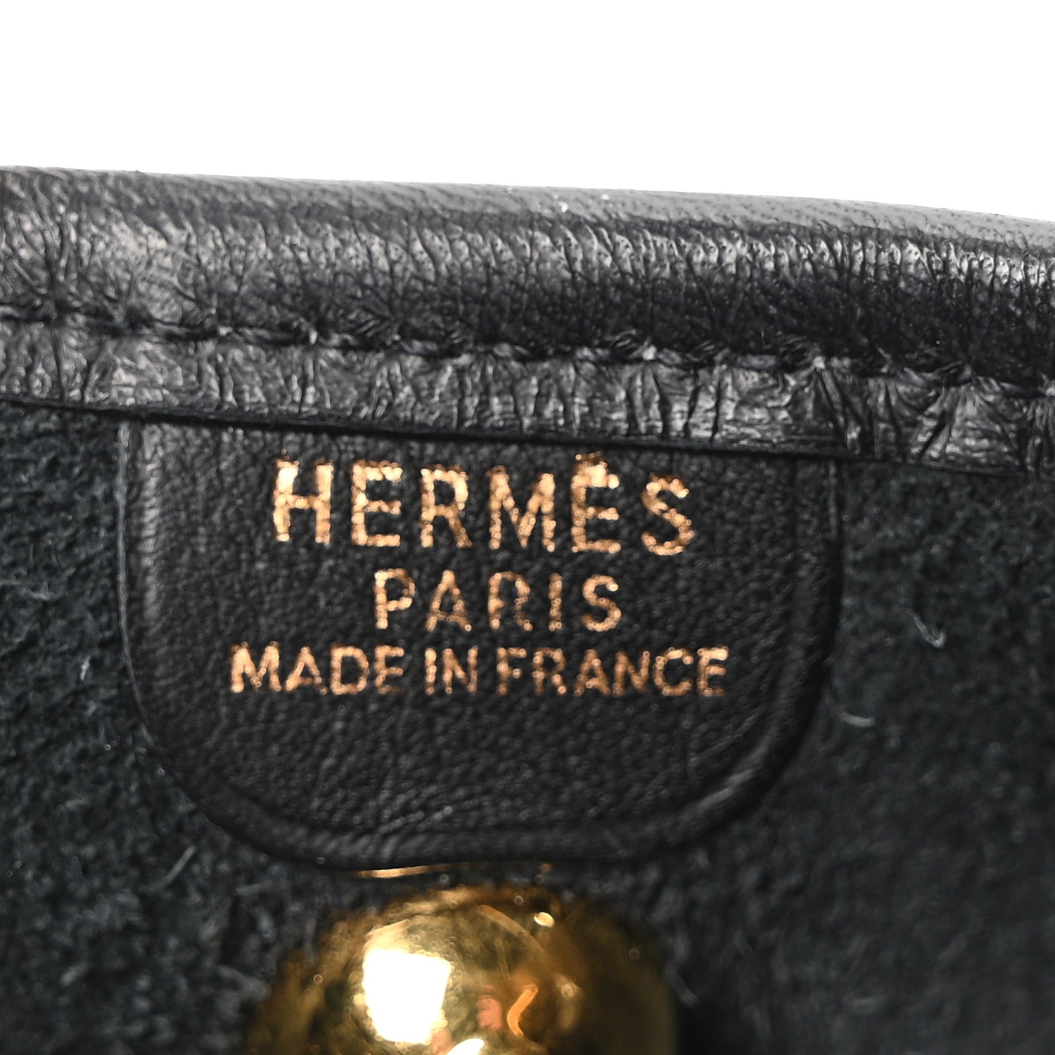 Hermes Taurillon Clemence Vespa PM Black 6 of 10