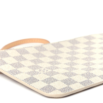 Louis Vuitton Damier Azur Neverfull MM GM Pochette 8 of 10